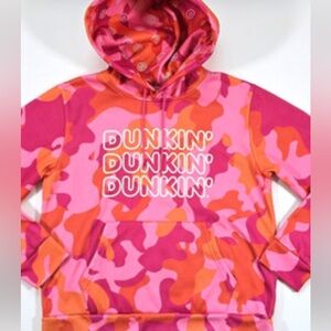 NEW unworn Dunkin’ merch camo hoodie